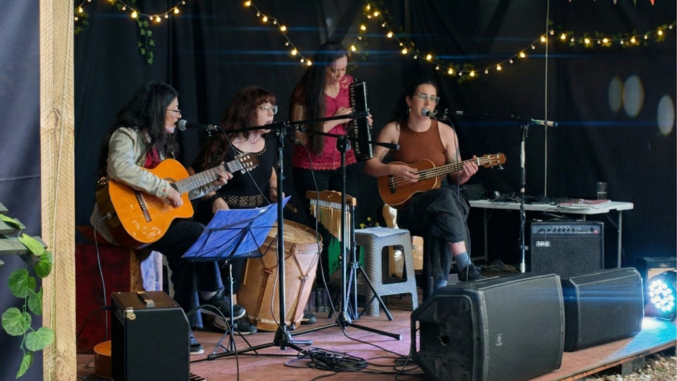 Presentación musical en CC Espacio Abierto