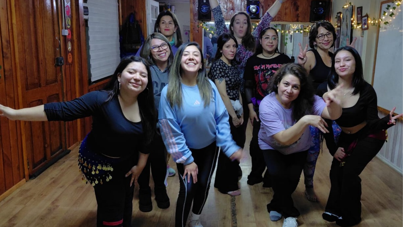 Participantes de talleres artísticos